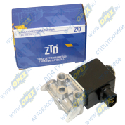 Клапан электромагнитный 24В, в сборе (штоковый разъем) (квадратный)